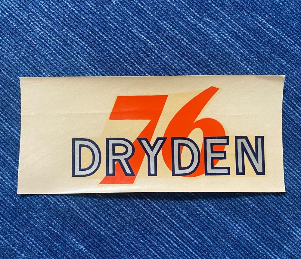 VTG Union 76 Oil Dryden San Diego California Decal Gas Station Travel Souvenir